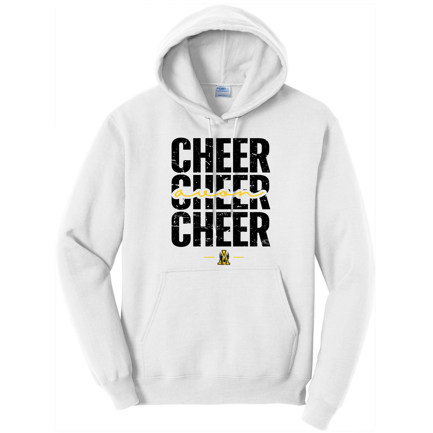 Cheer Cheer Cheer Hoodie (white)