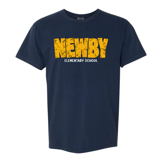 Distressed Newby Adult Tee