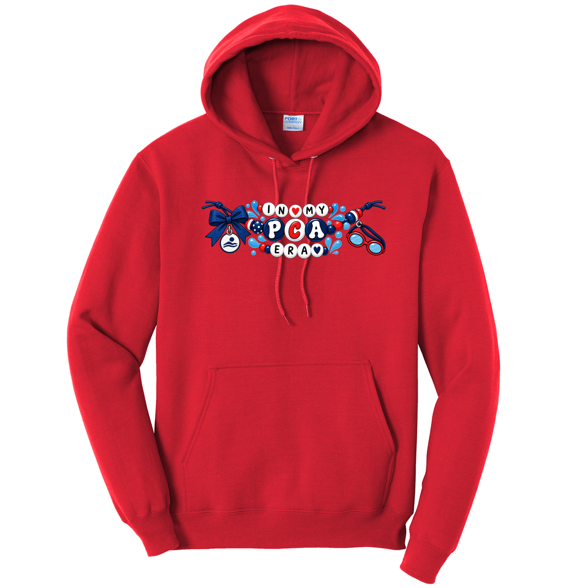 PCA Bracelet Hoodie Red