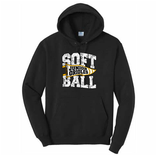 JO Softball Banner Hoodie