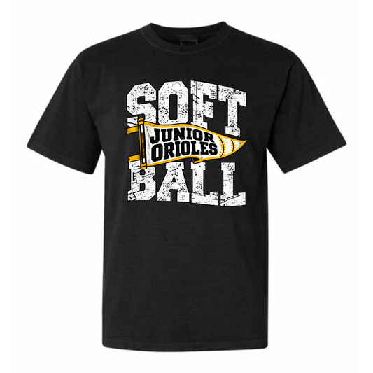 JO Softball Banner Adult Tee