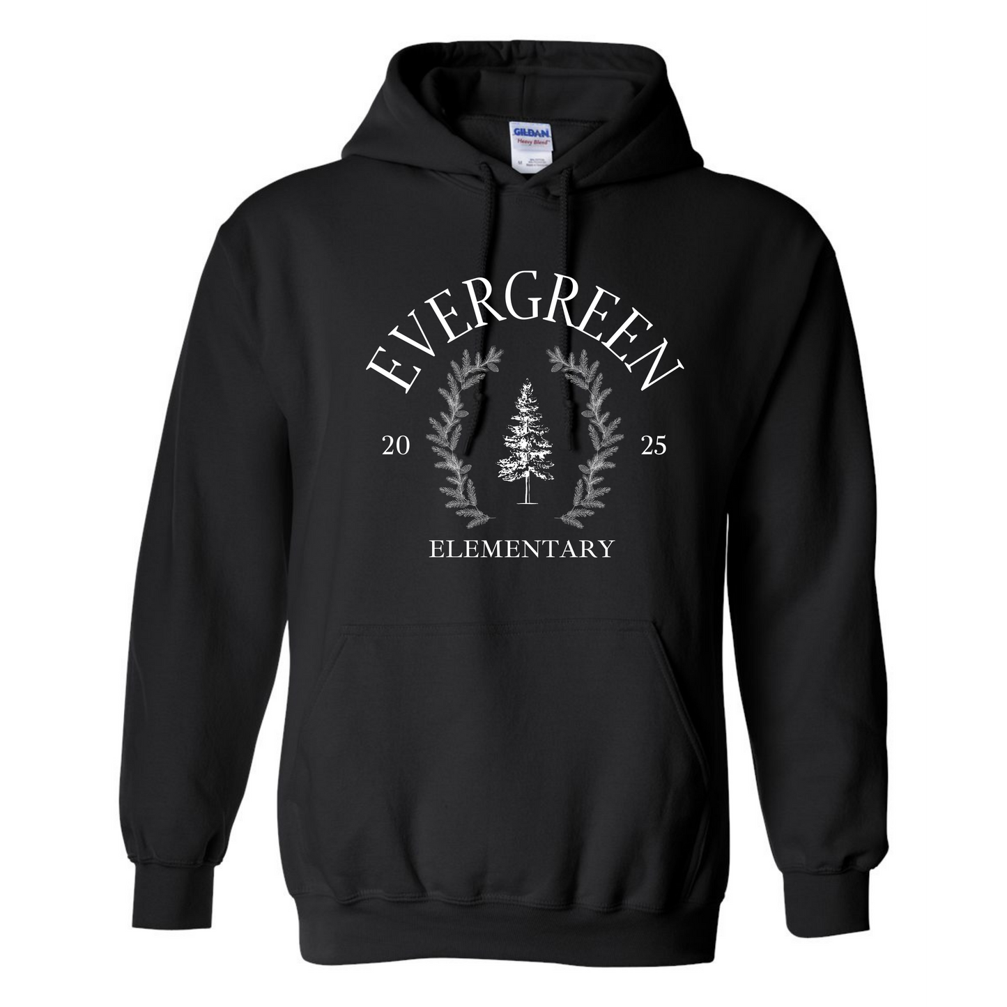 Evergreen Tree Elementary Hoodie