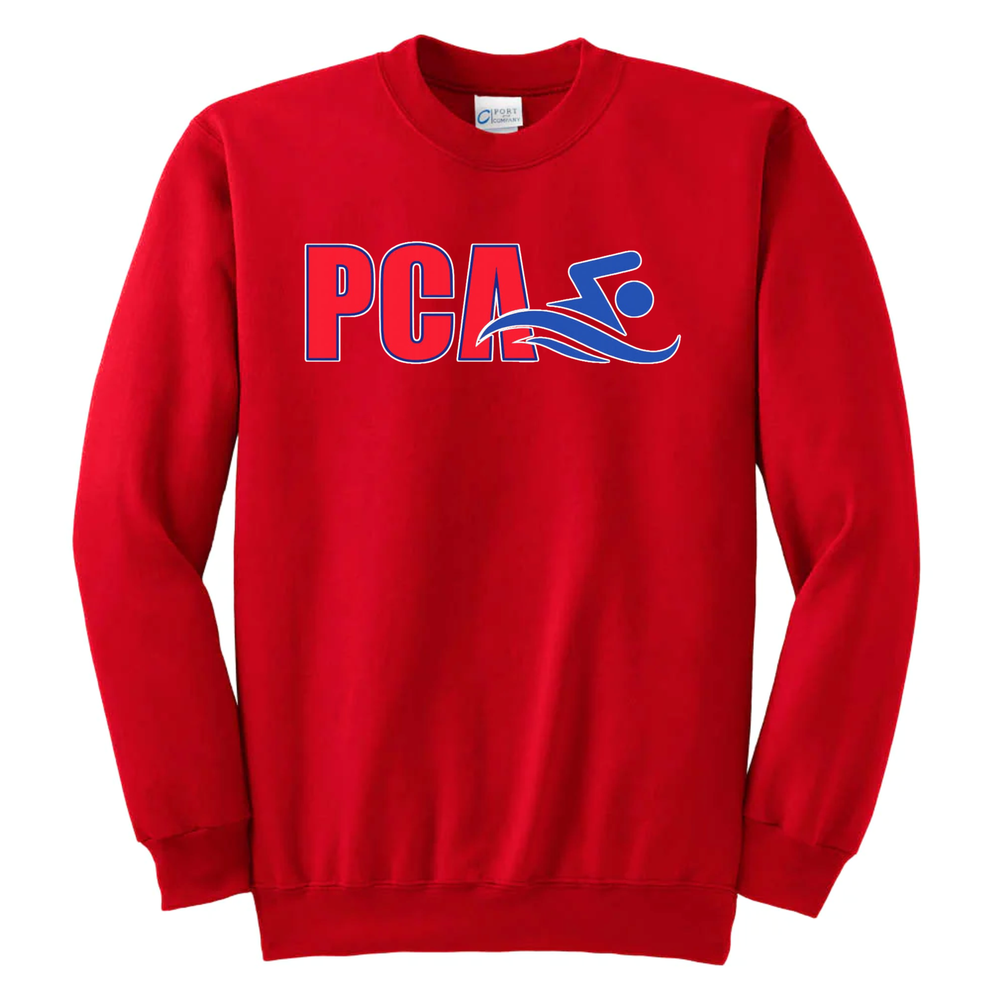 PCA Logo Red Crew