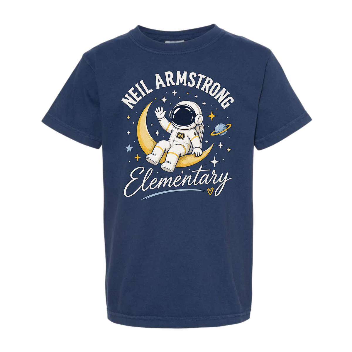 NAES Man on the Moon Adult Tee