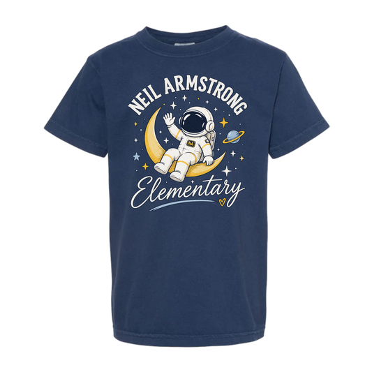 NAES Man on the Moon Adult Tee