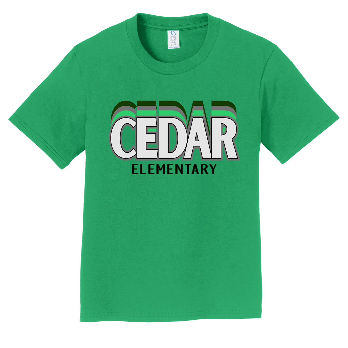 Green Cedar Youth Tee