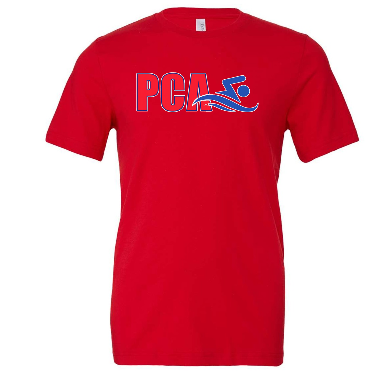 PCA Logo Adult Red Tee