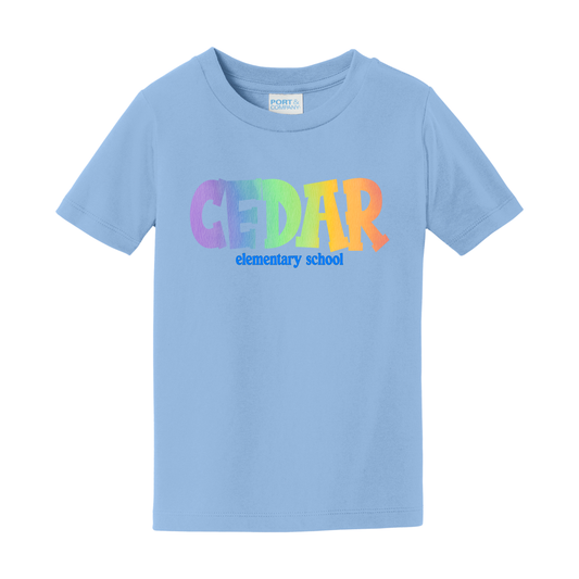 Cedar Blue Rainbow Tee