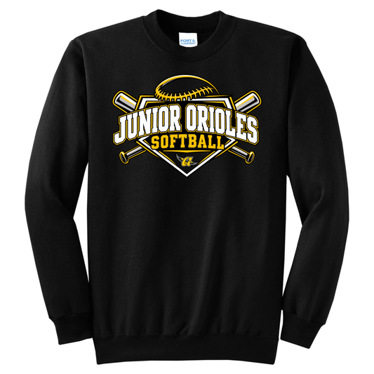 JO Softball Diamond Crew (Black)