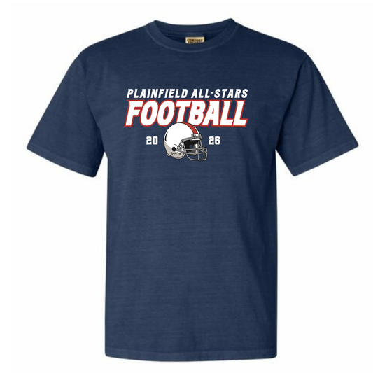 Plainfield All-Stars Football Adult Tee