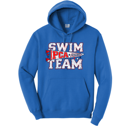 PCA Swim Banner Royal Hoodie