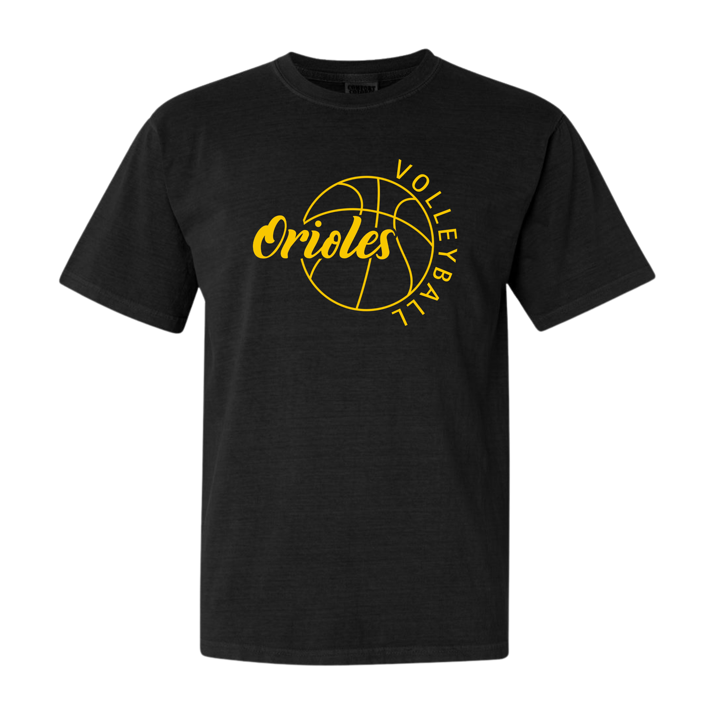 Orioles Volleyball Bump Set Adult Tee