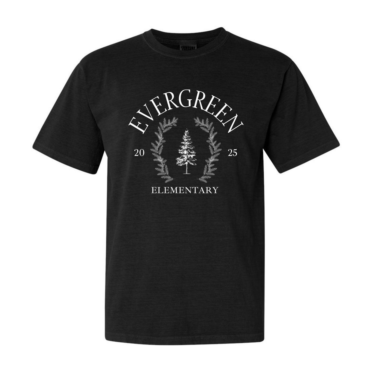 Evergreen Tree Elementary Adult Tee