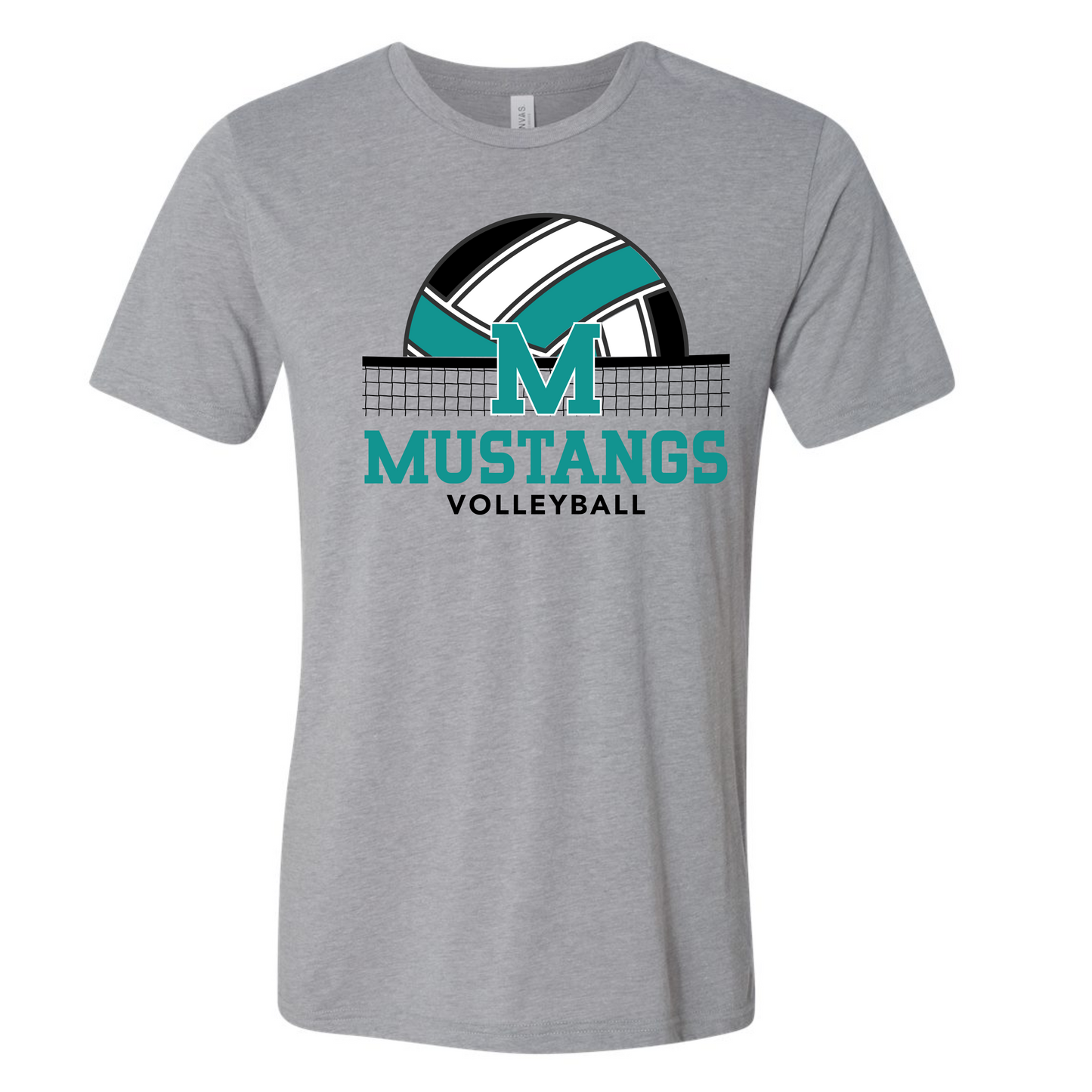 Mustangs Volleyball Tee