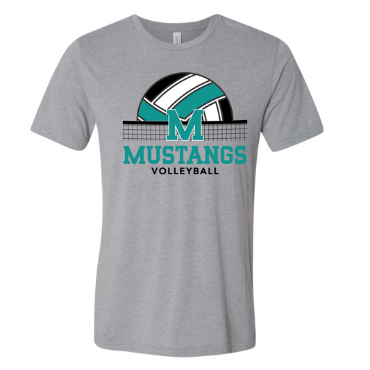 Mustangs Volleyball Tee