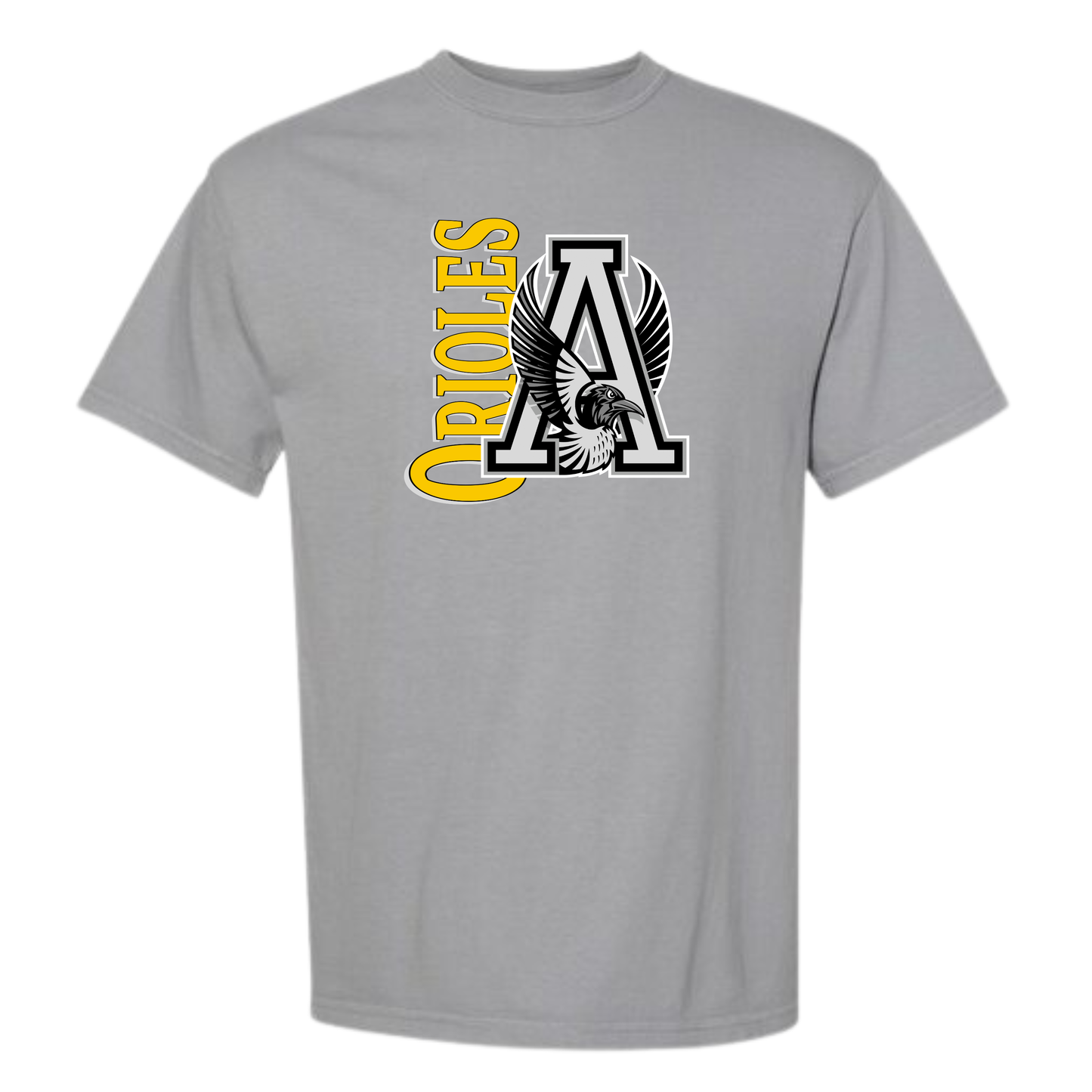 Orioles Grayscale Adult Tee