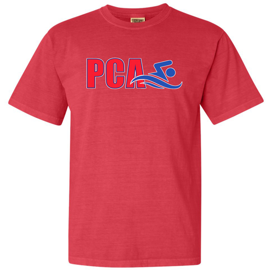 PCA Logo Adult Red Tee