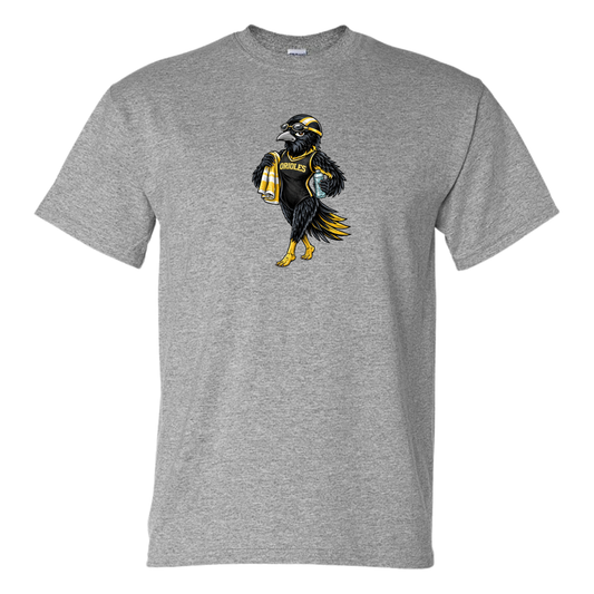 Oriole Girl Bird Swimmer Youth Tee