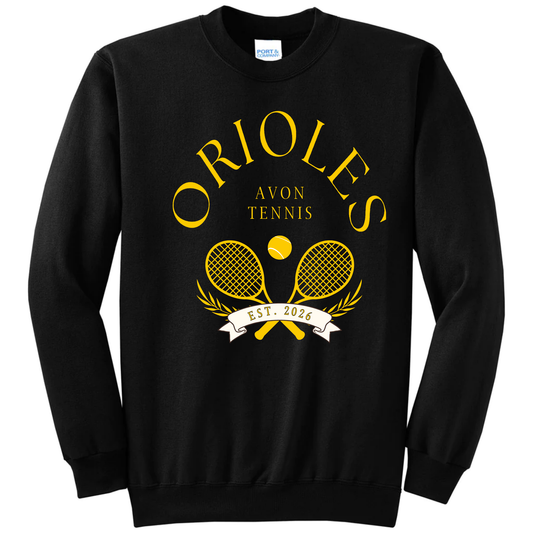 Vintage Orioles Tennis Crew