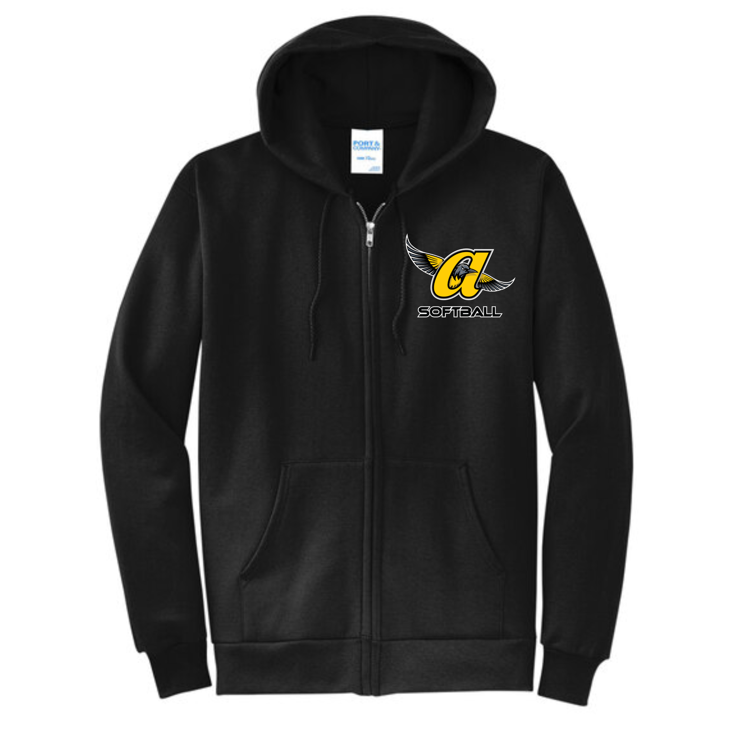JO Softball Zipup Hoodie