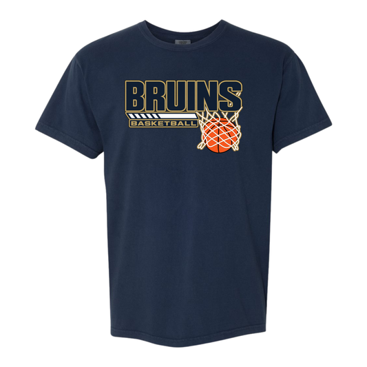 Bruins Basketball Net Adult Tee