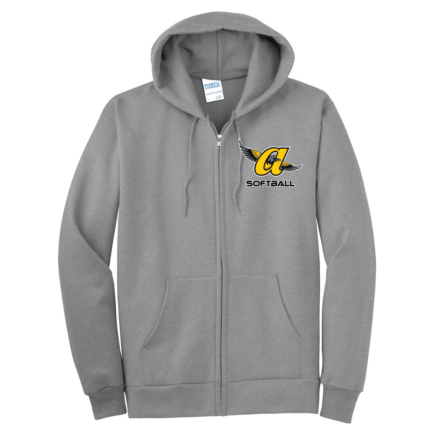 JO Softball Zipup Hoodie