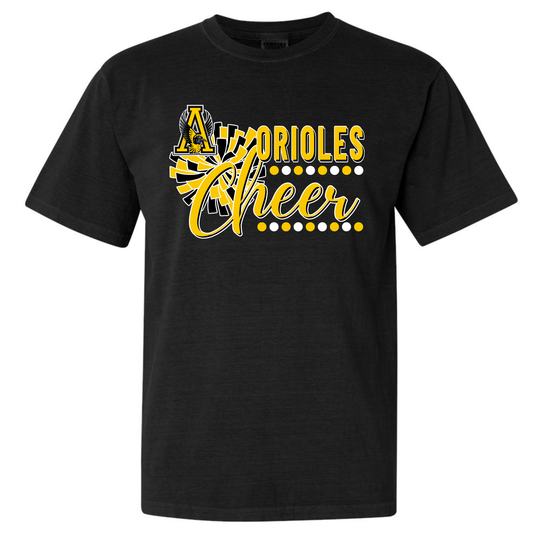 Orioles Cheer Pep Adult Tee