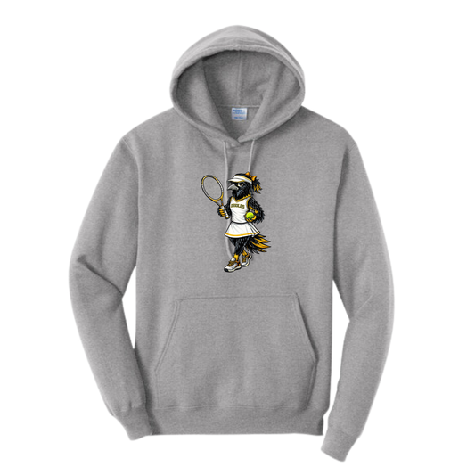 Oriole Girl Bird Tennis Hoodie