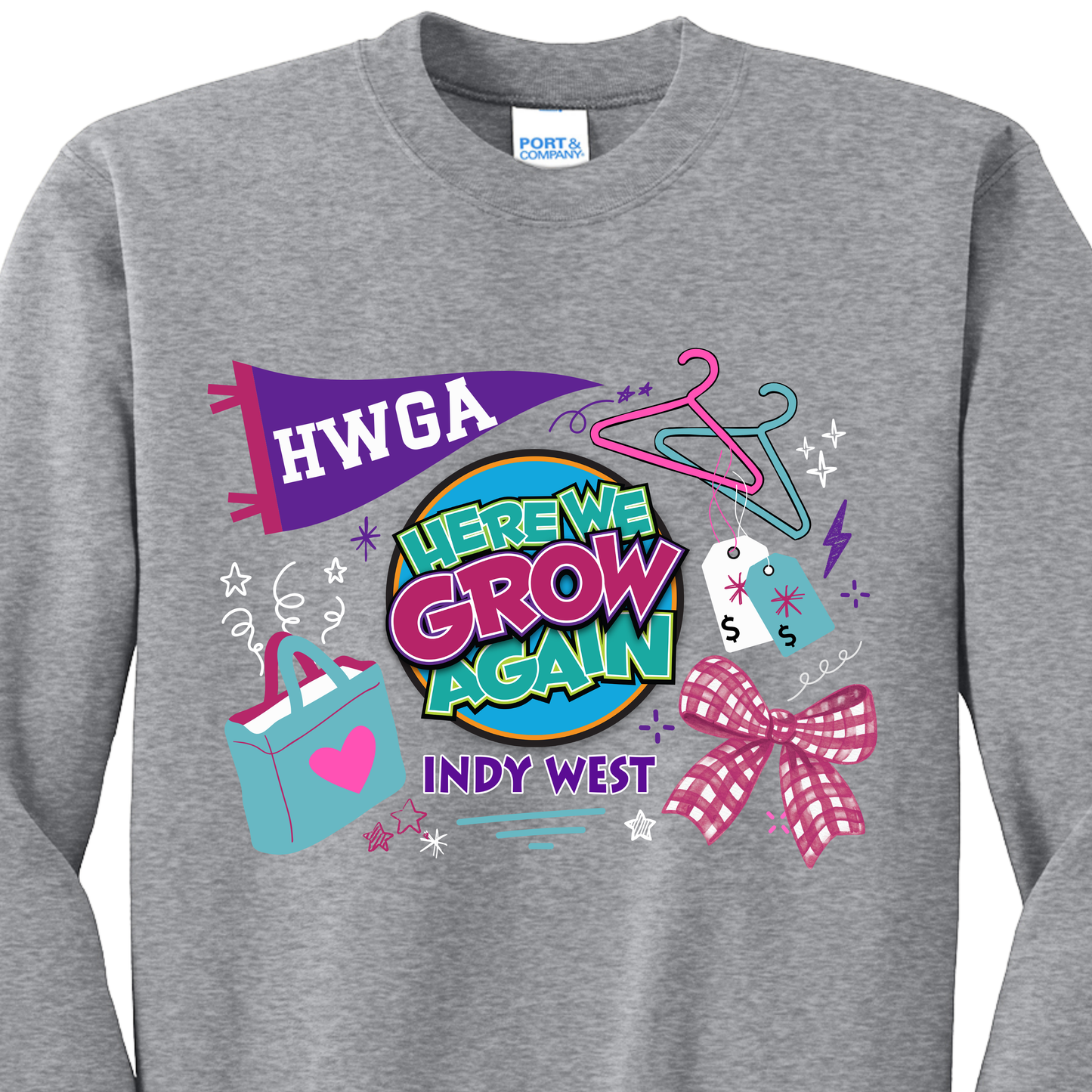 HWGA Spirit Crew (Gray)