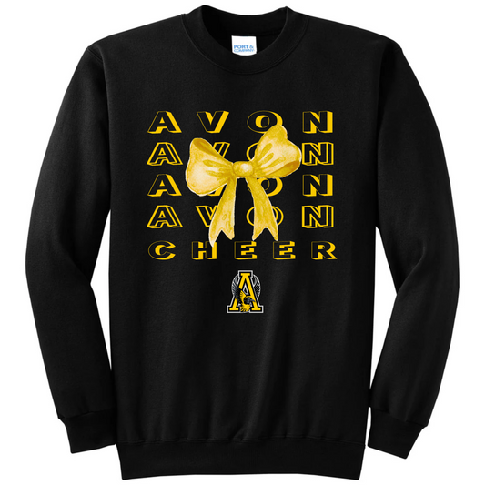 Gold Bow Avon Cheer Crew