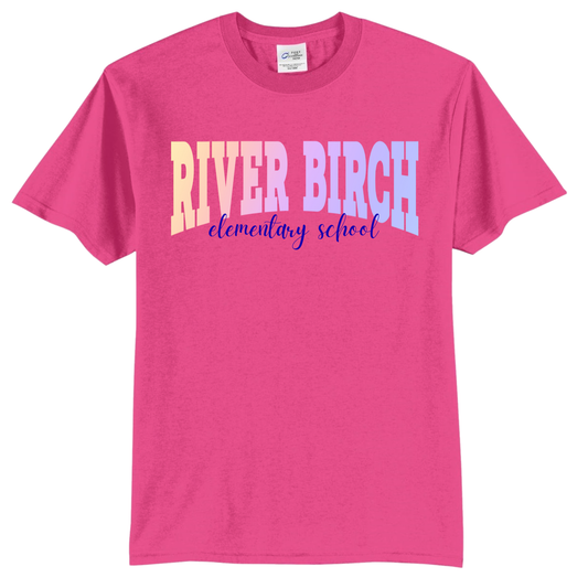 Sunset River Birch Youth Tee