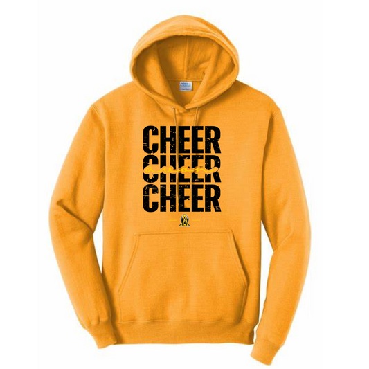 Cheer Cheer Cheer Hoodie (gold)