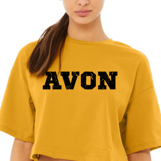 AVON Cropped Boxy Tee