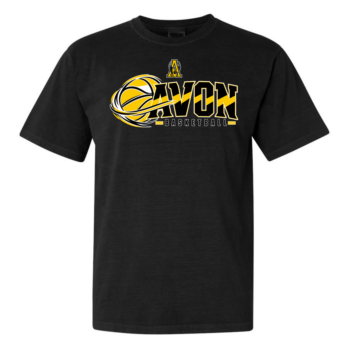 Avon Bball Swoosh Adult Tee