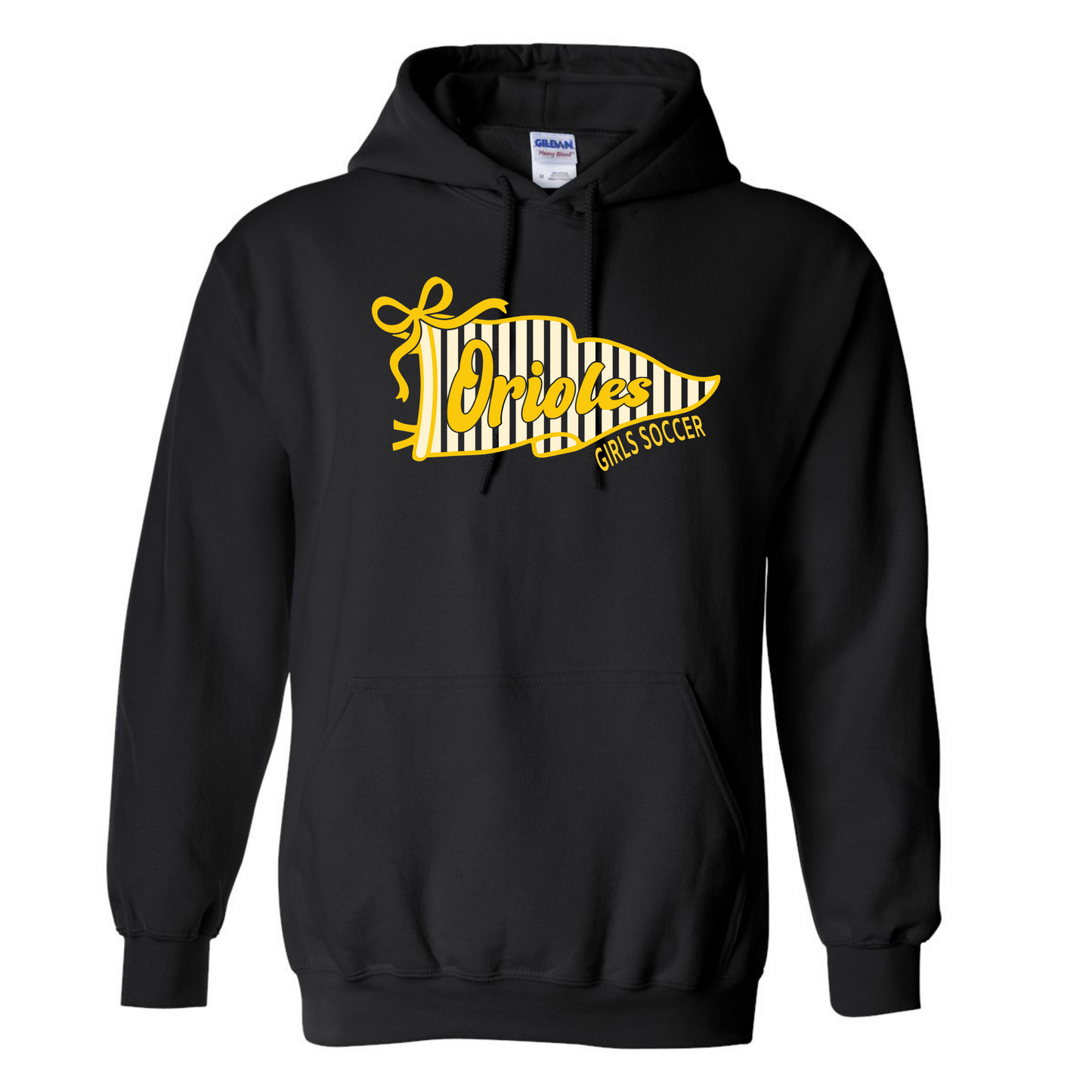Avon Girls Soccer Flag Banner Hoodie
