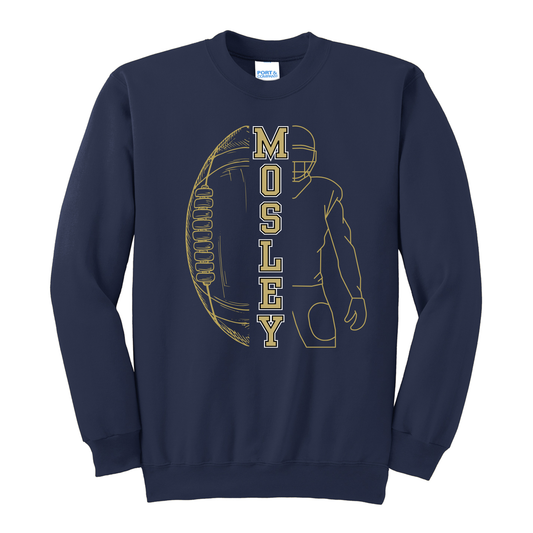 Tri-West Personalized Football Crew