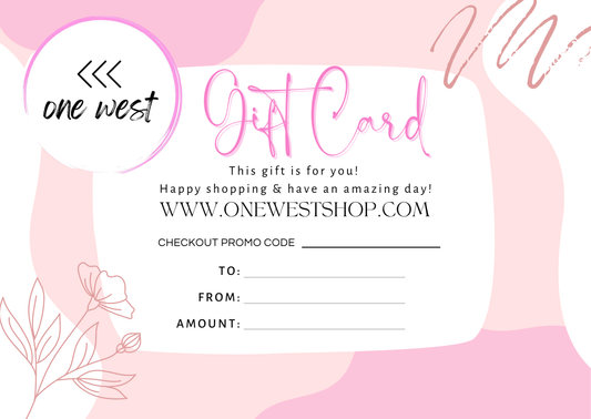 One West Gift Card
