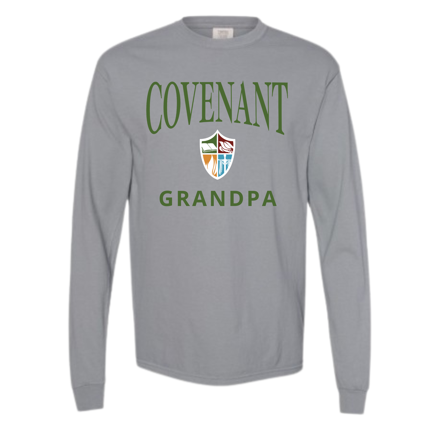 Covenant Shield Grandpa Long Sleeve Tee