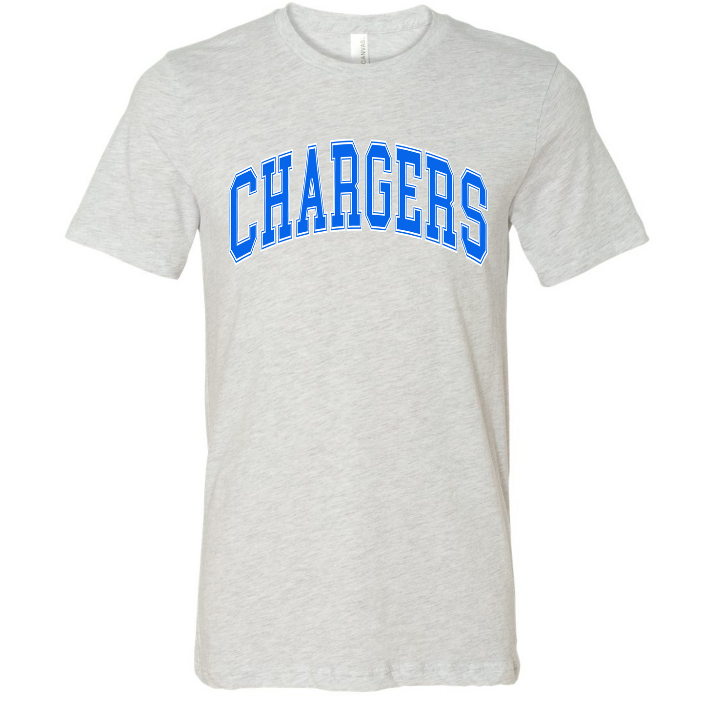 Chargers Varsity Adult Tee (Gray)