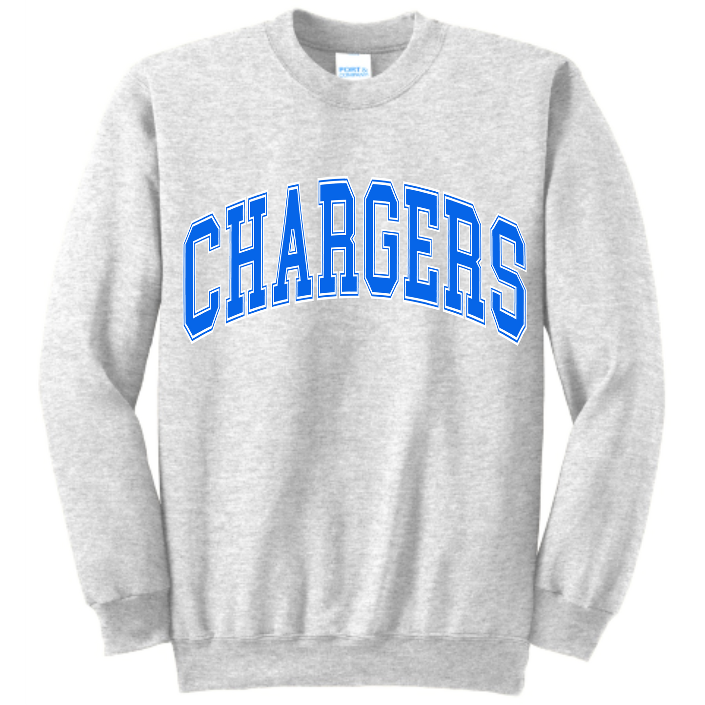 Chargers Varsity Sweatshirt (Ash)