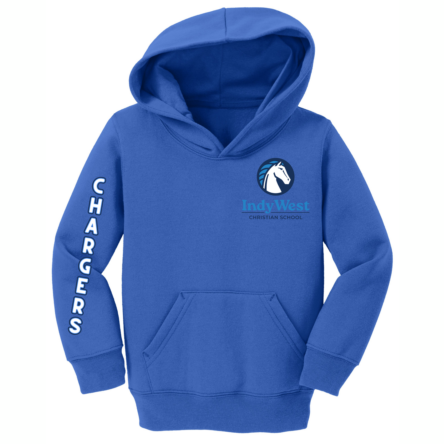 Chargers Blue Logo Hoodie