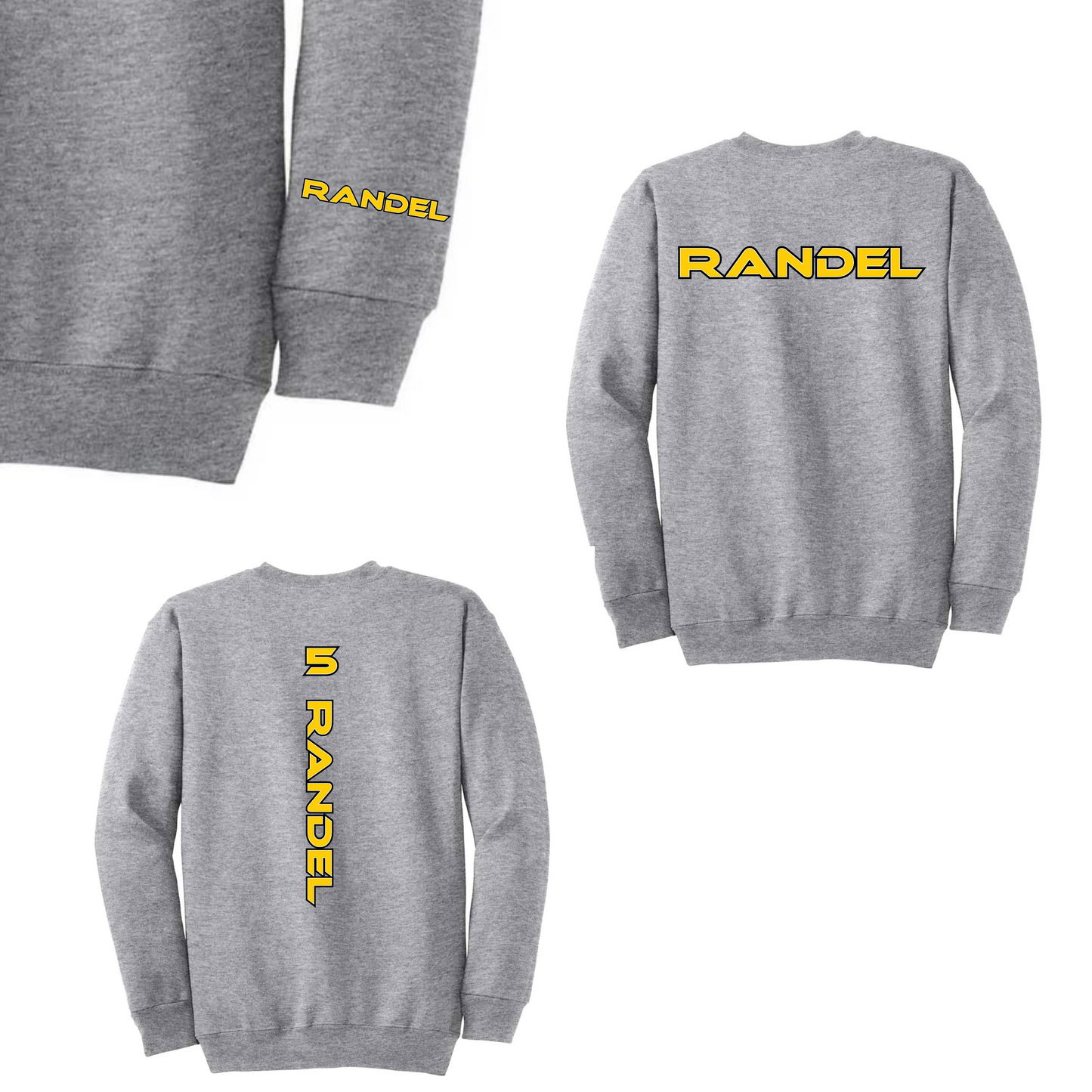 Homerun JO Softball Crew (Gray)