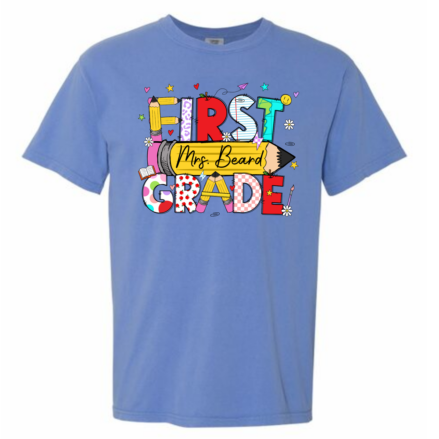 First Grade Tee Personalized