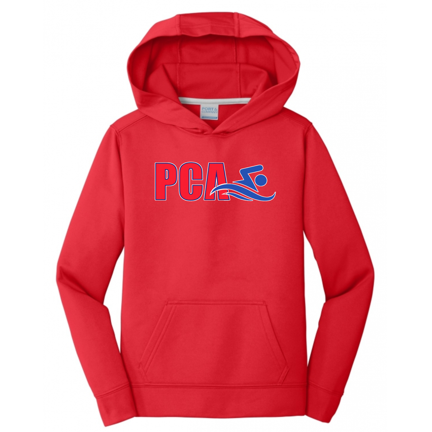 PCA Logo Hoodie (Red)