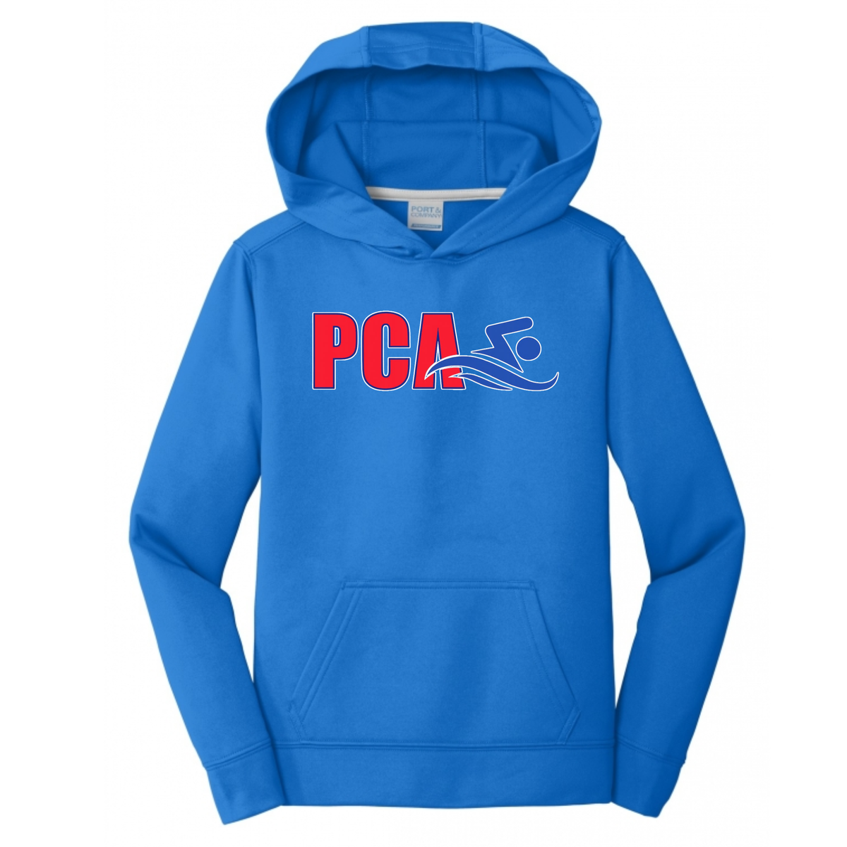 PCA Logo Blue Hoodie