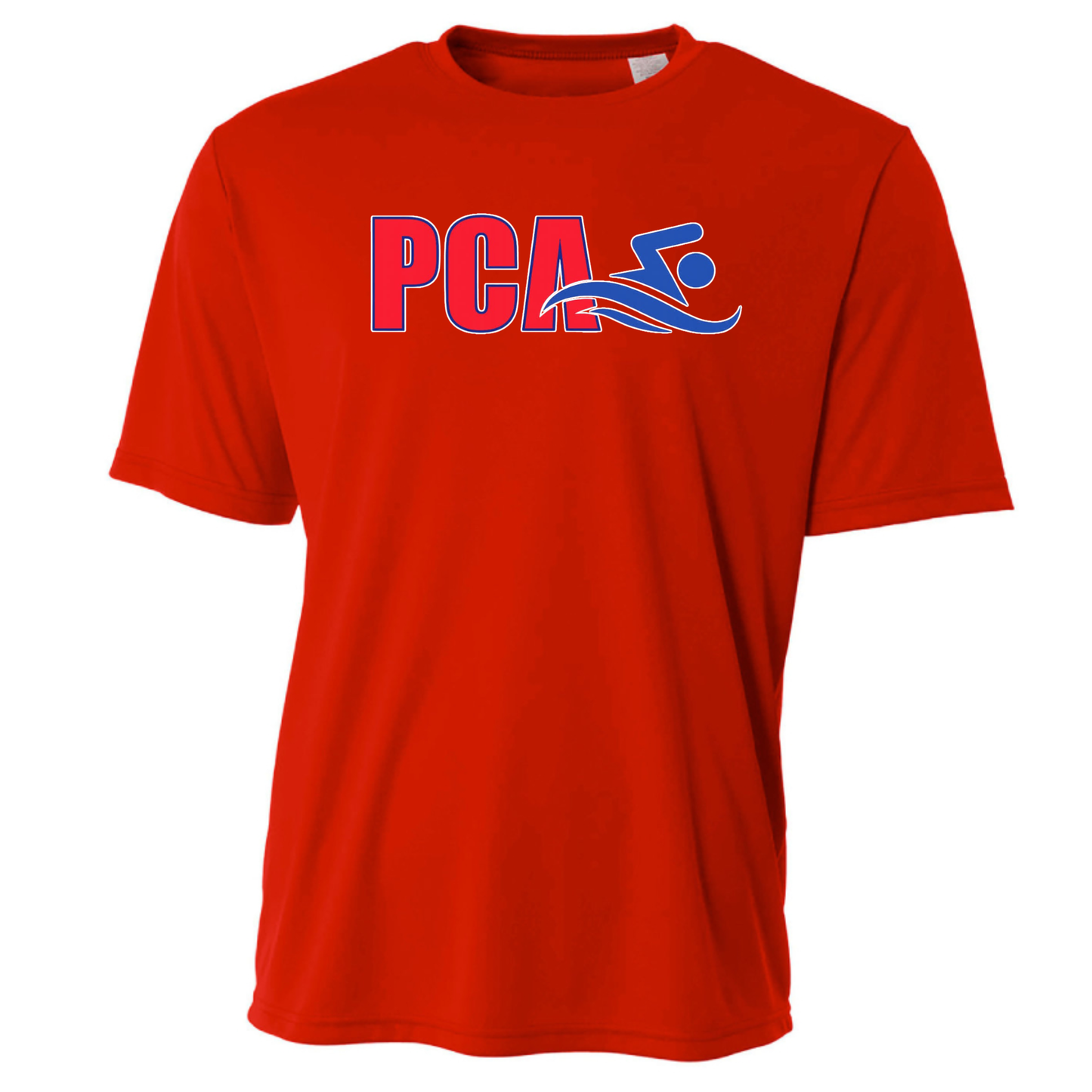 PCA Logo Adult Red Tee