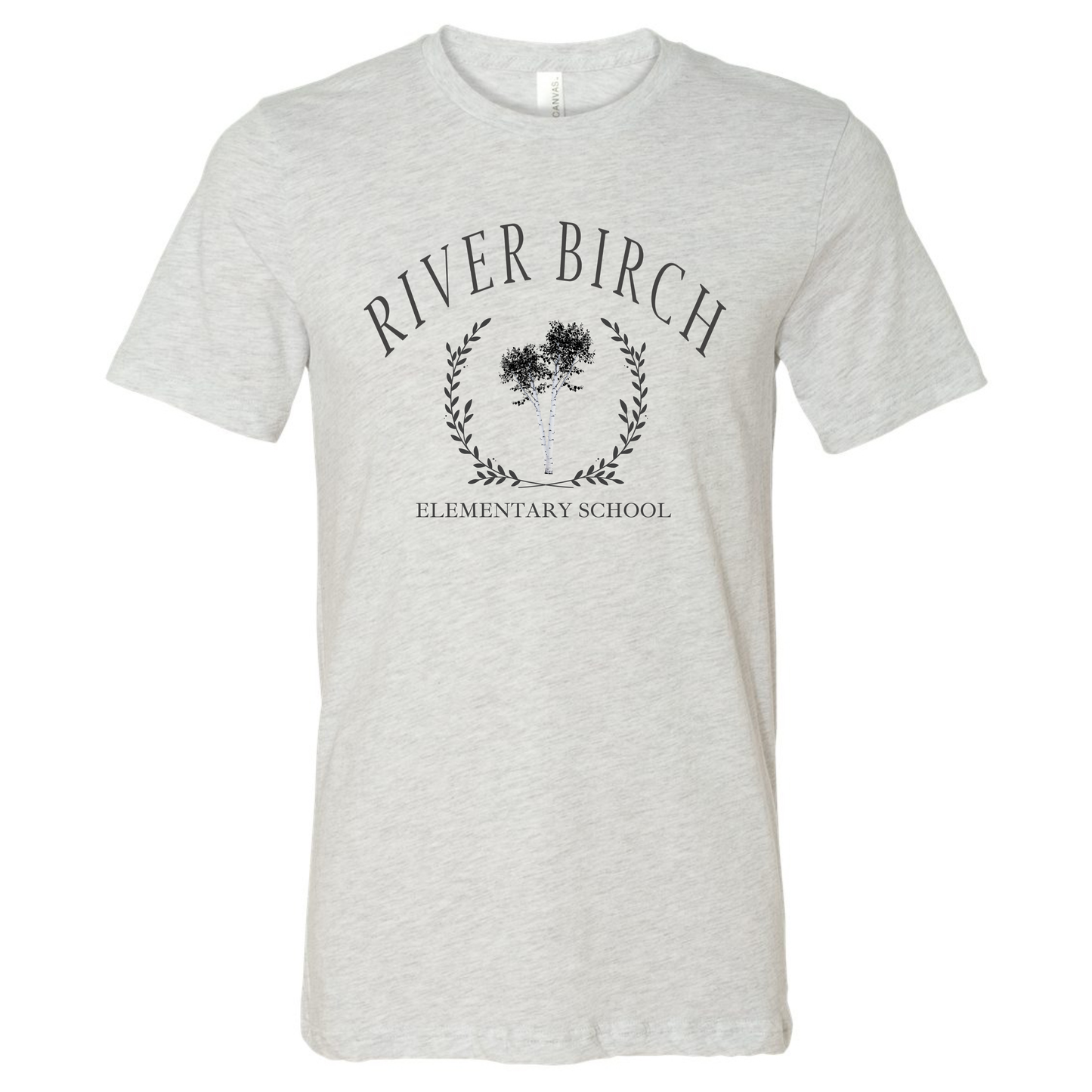 River Birch Tree Elementary Adult Tee
