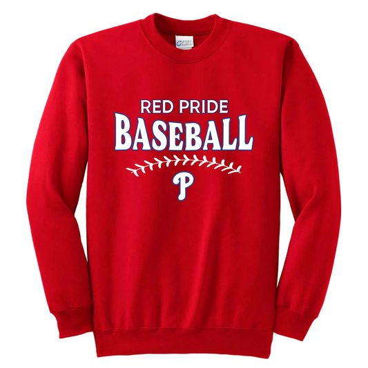 Red Pride Stitch Crew