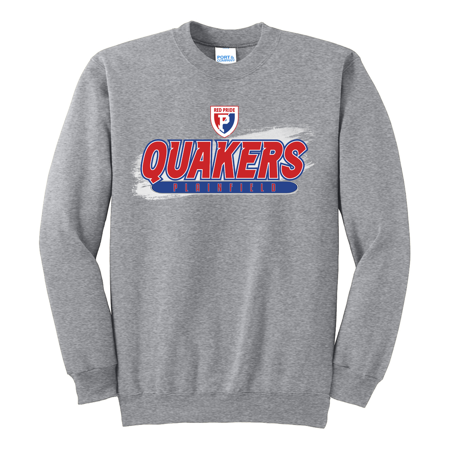 Quakers Red and Blue Crew