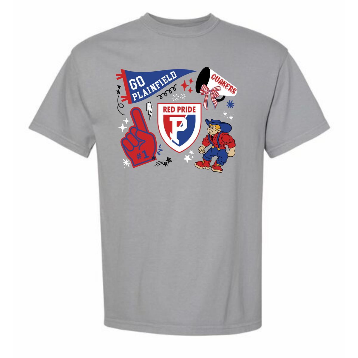 Quakers Spirit Adult Tee